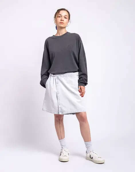 Carhartt WIP W' Emery Skirt Black chalk wash XS