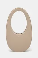 Kožená kabelka Coperni Mini Swipe béžová barva, COPBA01BISF6012