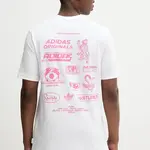 Bavlněné tričko adidas Originals Graphic Reg Sst pánské, bílá barva, s potiskem, JW2953