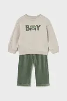 Dětská tepláková souprava Mayoral zelená barva, 2513