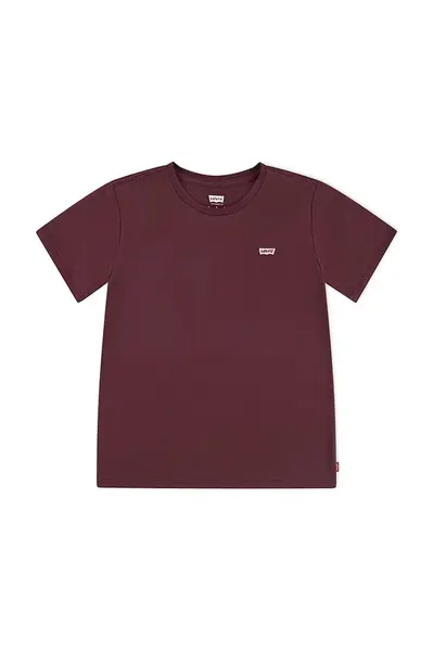 Dětské tričko Levi's LVG BATWING CHEST HIT TEE bílá barva, 4EK826