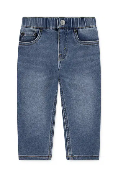 Kojenecké džíny Levi's SLIM DOBBY PULL ON 6EN723