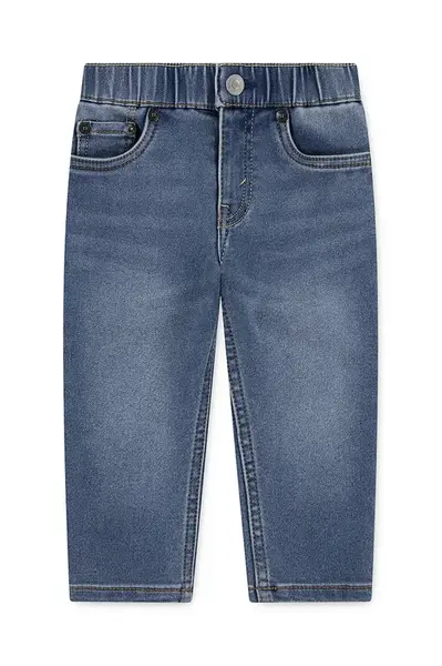 Kojenecké džíny Levi's SLIM DOBBY PULL ON