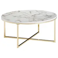 MID.YOU KONFERENČNÍ STOLEK, bílá, kompozitní dřevo, 80/80/36 cm