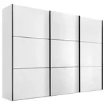 Moderano SKŘÍŇ S POSOUVACÍMI DVEŘMI, bílá, 280/222/68 cm