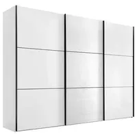 Moderano SKŘÍŇ S POSOUVACÍMI DVEŘMI, bílá, 280/222/68 cm