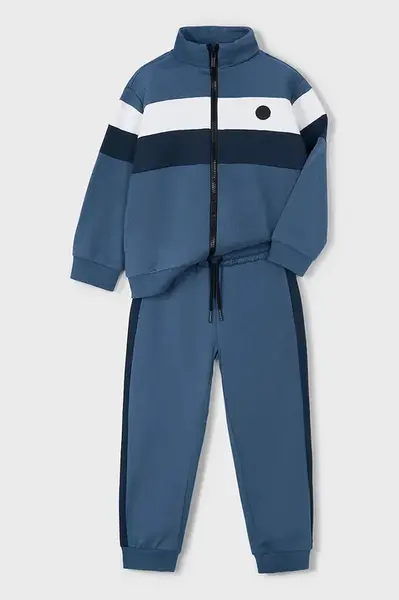 Tepláková souprava Mayoral modrá barva, 4811