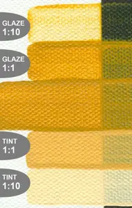 Akryl Golden Fluid 118ml – 2410 Yellow Oxide