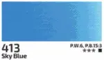 Akrylová barva Rosa 200ml – 413 sky blue