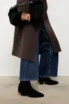 Answear.LAB Semišové kovbojské boty Answear.LAB