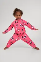 Kojenecký overal Reima Tarhaan růžová barva, 5200371B