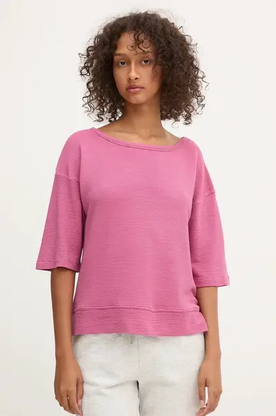 Tričko BOSS Ottoman_Sweatsh. BN