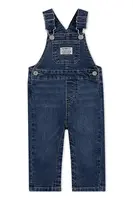 Dětské džínové lacláče Levi's DENIM OVERALL