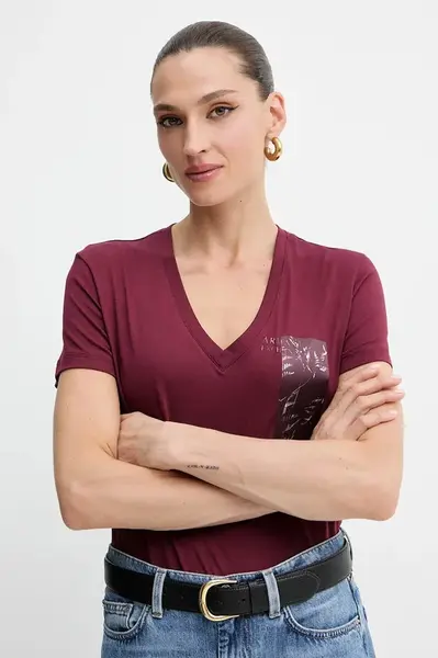 Bavlněné tričko Armani Exchange