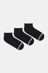 Ponožky Pepe Jeans 3-pack černá barva, PMU30044