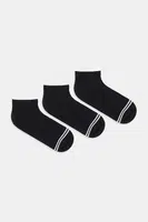 Ponožky Pepe Jeans 3-pack černá barva, PMU30044