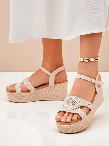 Resti Women's wedge sandals braided Sunny Day