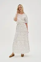 Marisse Cotton Maxi Skirt White