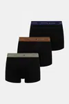 Boxerky Tommy Hilfiger 3-pack pánské, černá barva, UM0UM02763