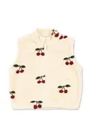 Dětská vesta Konges Sløjd JODY TEDDY VEST GRS