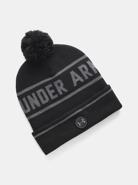 Pánská čepice Under Armour M's Drive Pom Beanie-BLK - Pánské
