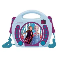 Lexibook Prenosný CD prehrávač s 2 mikrofónmi Ľadové kráľovstvo