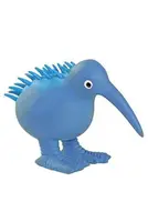 Whistle hračka pes latex pískací modrá 13,5cm Kiwi