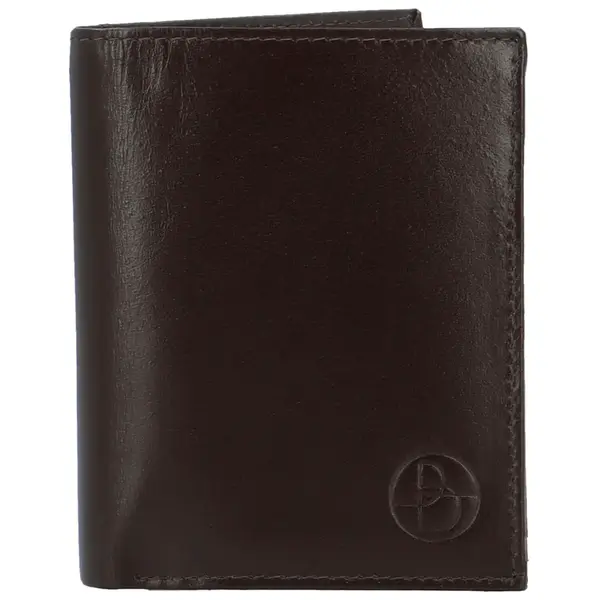Luxusní pánská kožená peněženka Bellugio Fernando, tmavě hnědá