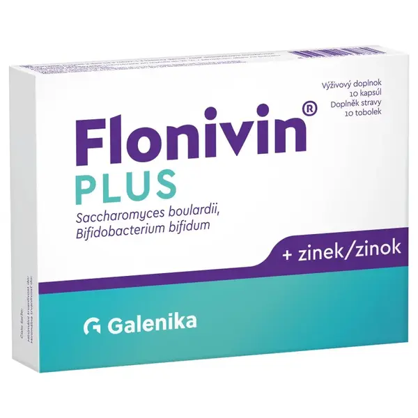 Flonivin Plus + Zinek 10 tobolek Galenika