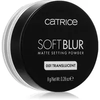 Catrice Soft Blur Matte sypký fixační pudr odstín 001 Translucent 8 g
