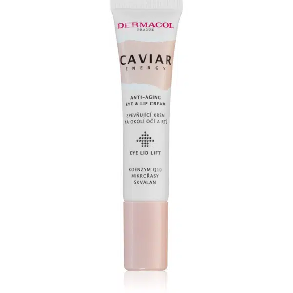 Dermacol Caviar Energy protivráskový krém na okolí očí a rtů 15 ml