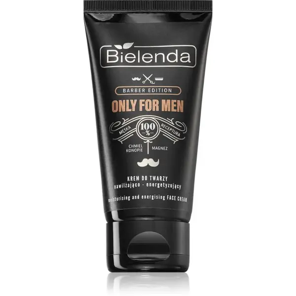 Bielenda Only for Men Barber Edition hydratační krém pro muže 50 ml