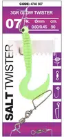 Spro návazec na tresky salt twister glow 90 cm - háček 1/0 hmotnost 5 g