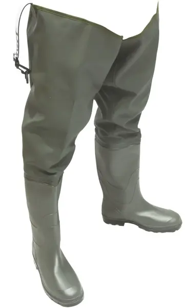 Mistrall brodící holínky pvc khaki - 46