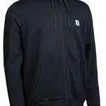 Nash mikina make it happen badge zipped hoody black - l