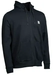 Nash mikina make it happen badge zipped hoody black - l