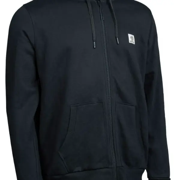 Nash mikina make it happen badge zipped hoody black - l