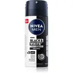 NIVEA MEN Invisible Black & White antiperspirant ve spreji pro muže 100 ml