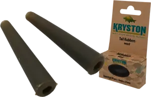 Kryston čepička na závěsku 10 ks - hnědá