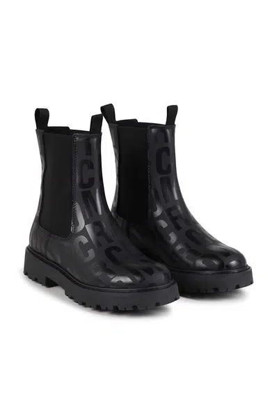Detské čižmy Marc Jacobs čierna farba, W60333
