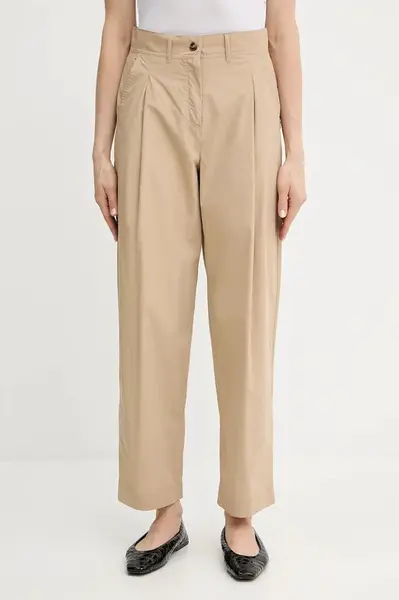 Bavlnené nohavice Weekend Max Mara