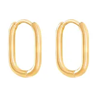 Pozlátené náušnice Lilou