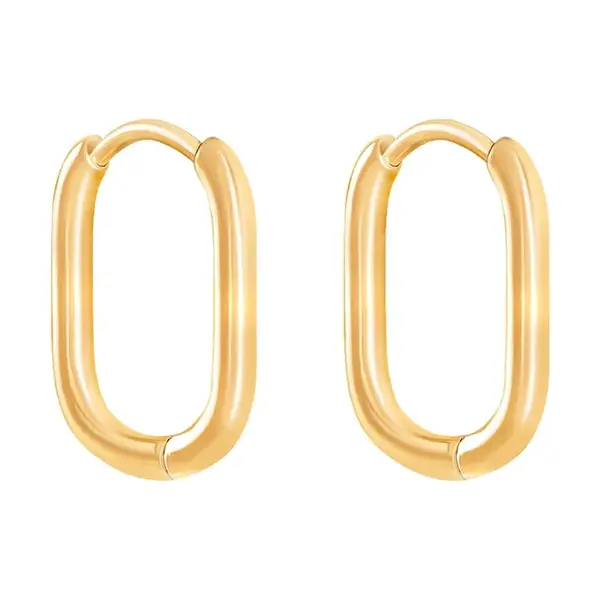 Pozlátené náušnice Lilou