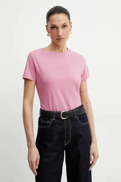 Bavlnené tričko BOSS Orange C Esogo 2 MA crystal