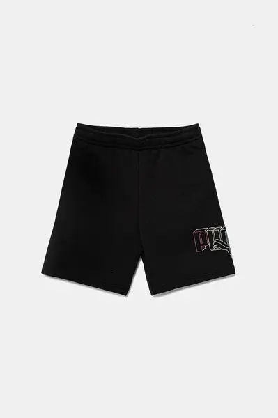 Detské krátke nohavice Puma ESS LOGO LAB Execution Shorts TR