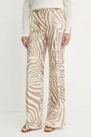 Nohavice s prímesou ľanu Marciano by Guess GISELLE