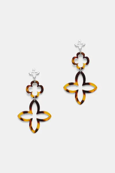 Pozlátené náušnice Lilou Les Trésors