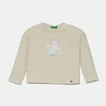 Detská bavlnená košeľa s dlhým rukávom United Colors of Benetton