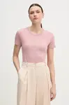 Bavlnené tričko Alpha Industries Crystal T Wmn