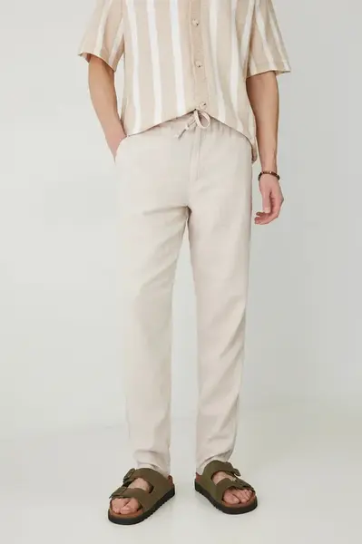 Nohavice s prímesou ľanu Medicine